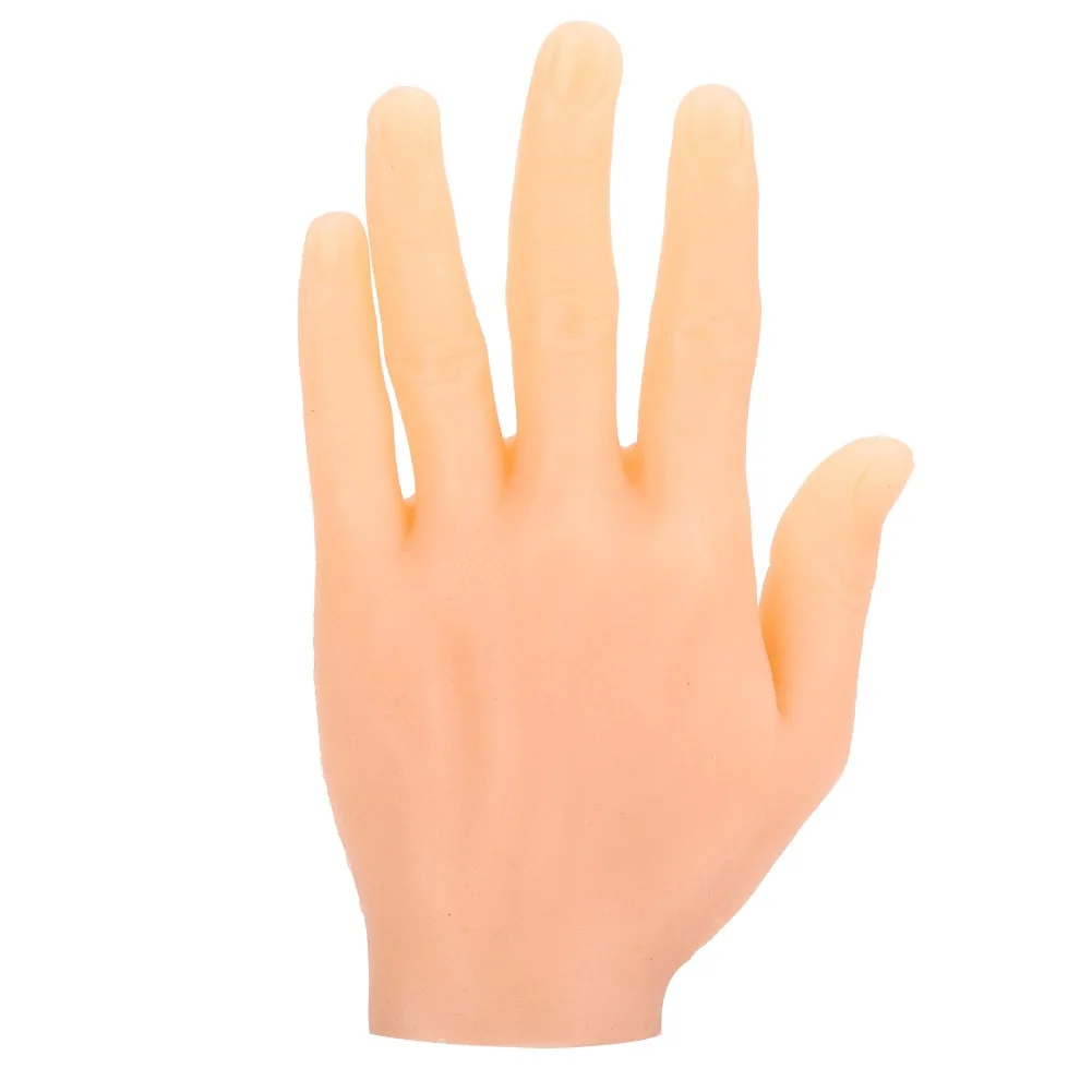 Reusable Skin-Friendly Silicone Practice Hand 3D Tattoo PMU Training Tool with Display Nails