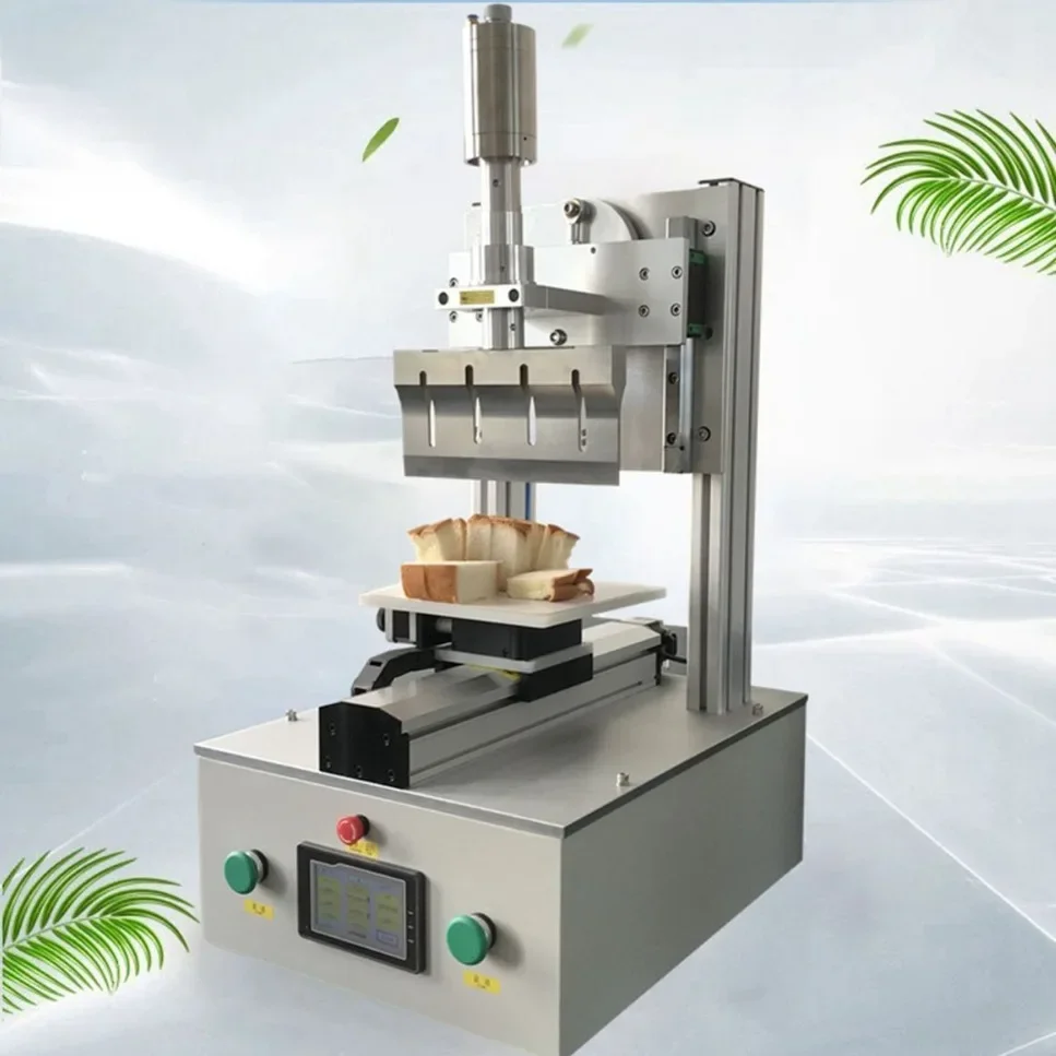 High Speed Full Automatic Round Cake Cutting And Slicing Electric Ultrasonic Cake Food Cutting Cutter Machine For Cake