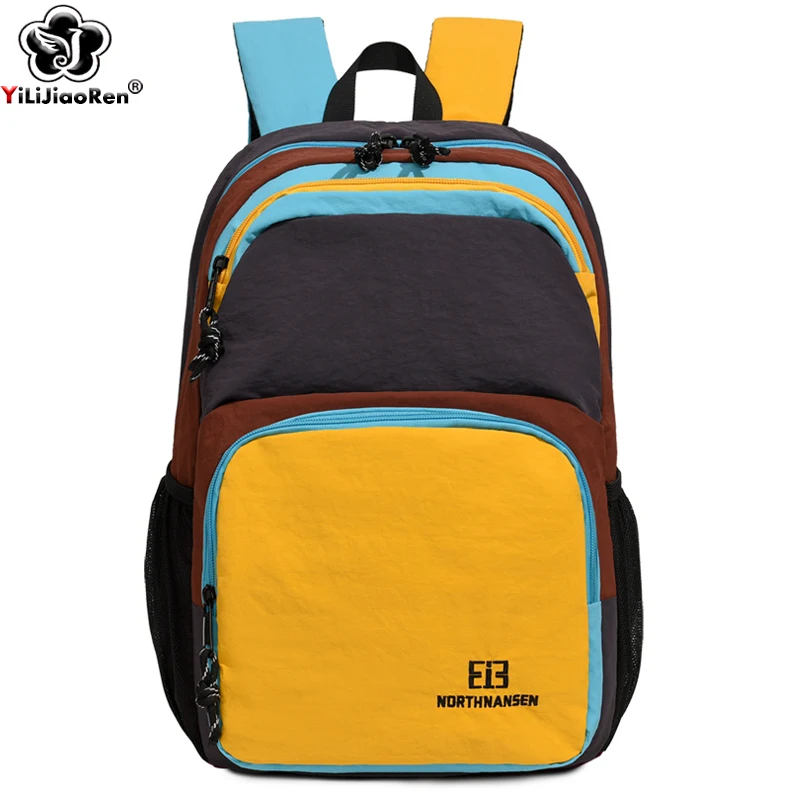 Fashion Commuter Backpack Women High Quality Waterproof Nylon Daypack Lightweight Outdoor Hiking and Leisure Travel Backpacks