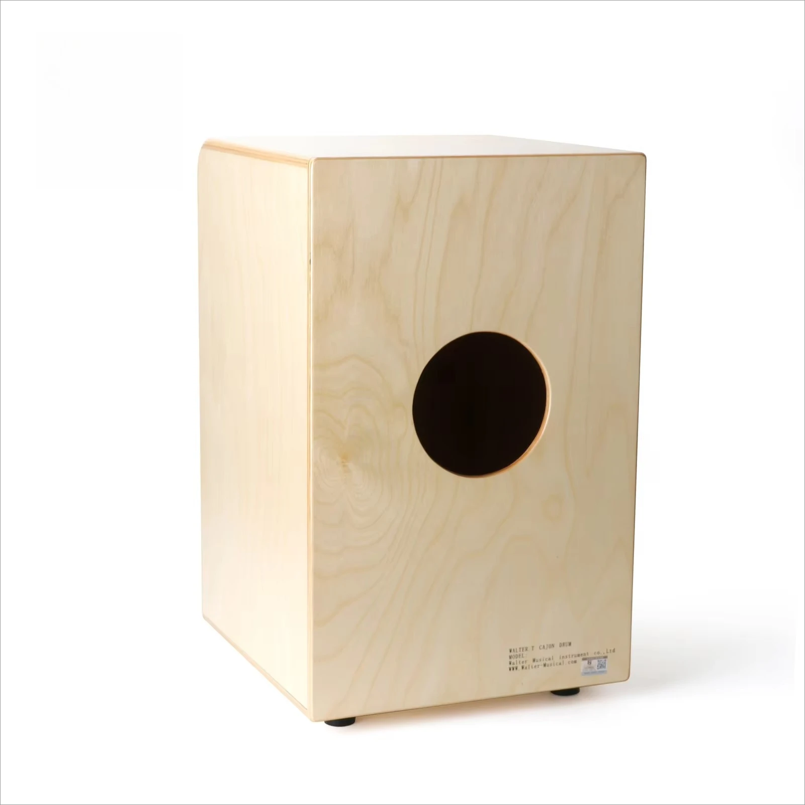 Hand Crafted Blue Wave Painted Adult Box Cajon Drum,Hot Sale Birch Wood Tapping Box