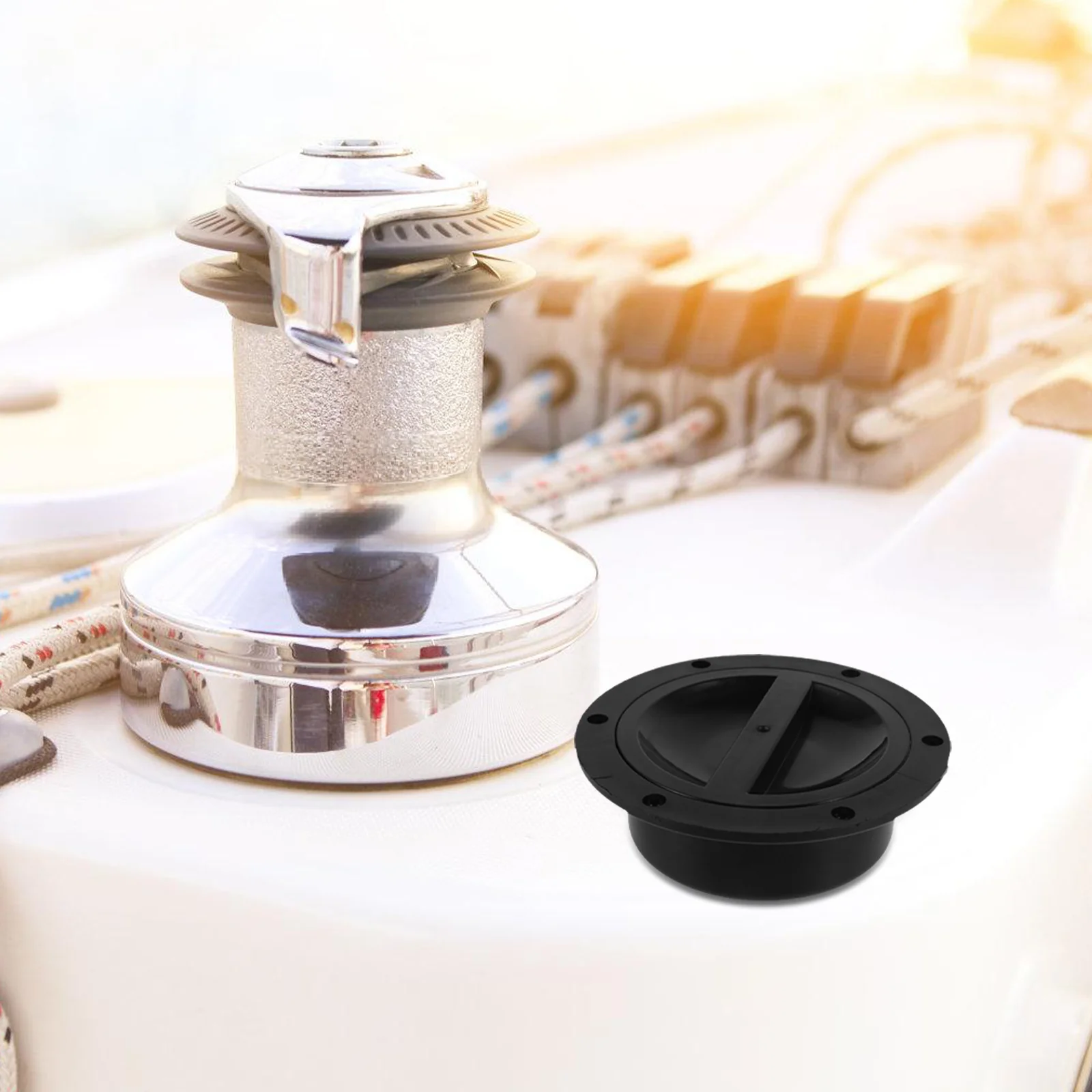 

Non-Slip Round Hatch Cover Boat Deck Lid Replacement Durable Waterproof Kayak Yacht Rv Marine Accessory Kayak Hatch Cover