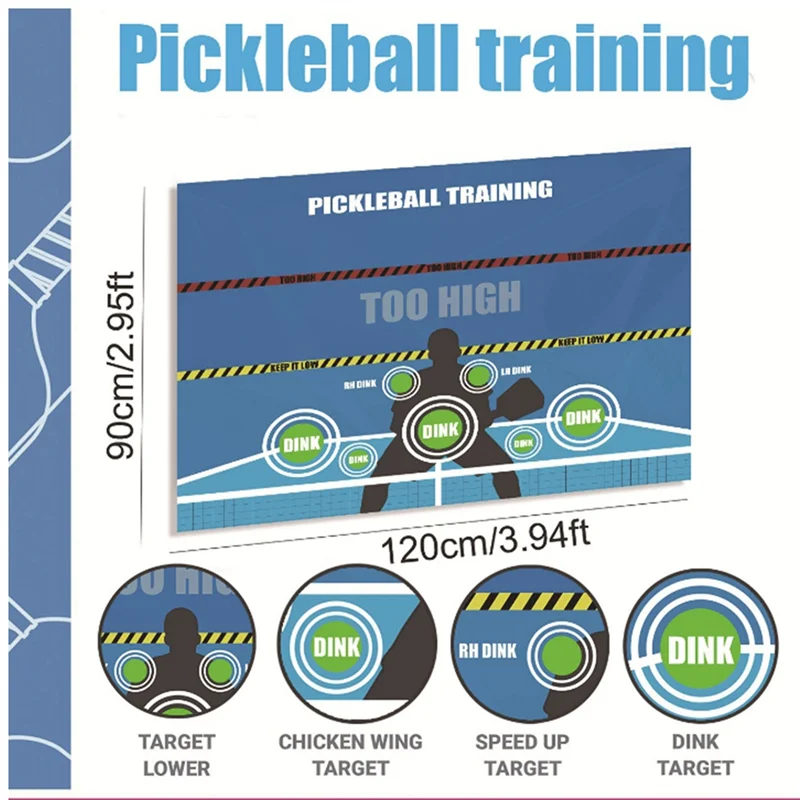 وسادة ضرب تدريب كرة البيسبول لتحسين دقة الضرب وتقنيات كرة المخلل-A54Q