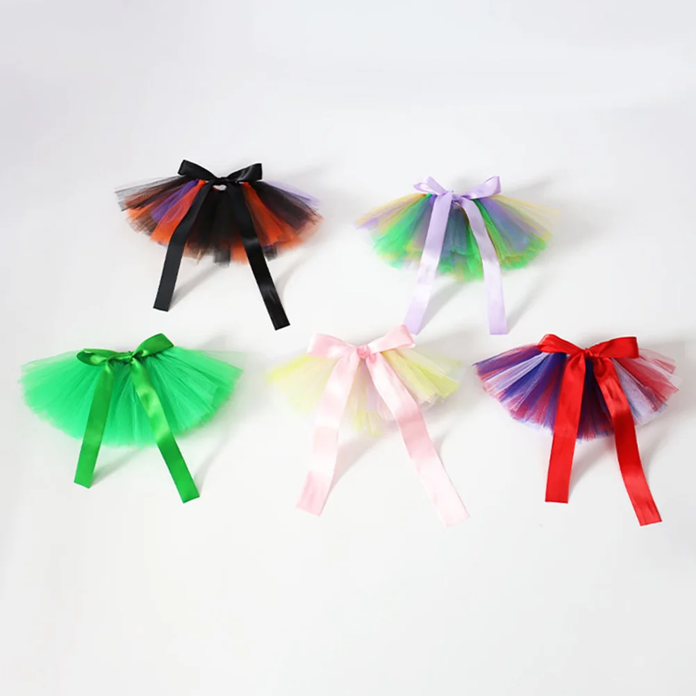 

1Pcs Pet Tutu Skirt Gauze Design Stylish Comfortable Breathable Soft Party Costume Pet Gauze Skirt Dog Costume