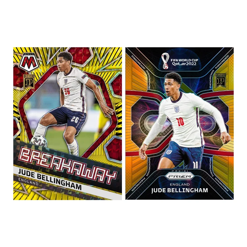 بانيني فيفا كأس العالم لكرة القدم سلسلة لتقوم بها بنفسك محلية الصنع نيمار جوبي بيلنهام توقيع مجموعة بطاقات اللعب هدية #5