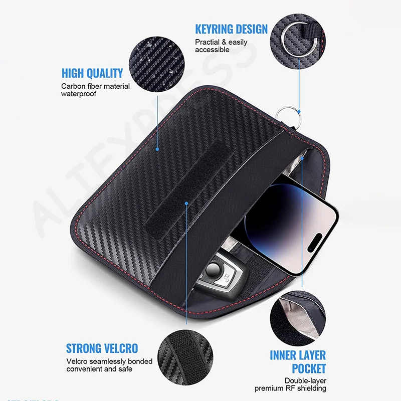 Car Key Signal Blocker - [G]Car Key Signal Blocking Shield Case