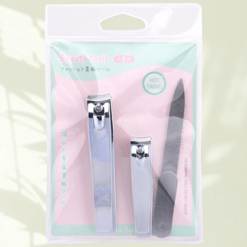 3-teiliges hochwertiges Nagelfeilen-Set, schnell und einfach zu formen, langlebiges Maniküre-Set für Freunde, Familie, Geschenke, Nagelschneider, Maniküre-Werkzeug