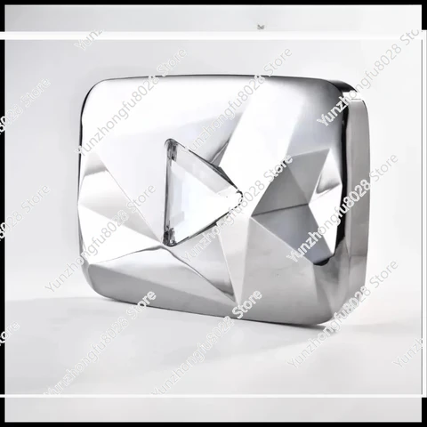 Diamond play button youtube - купить недорого | AliExpress