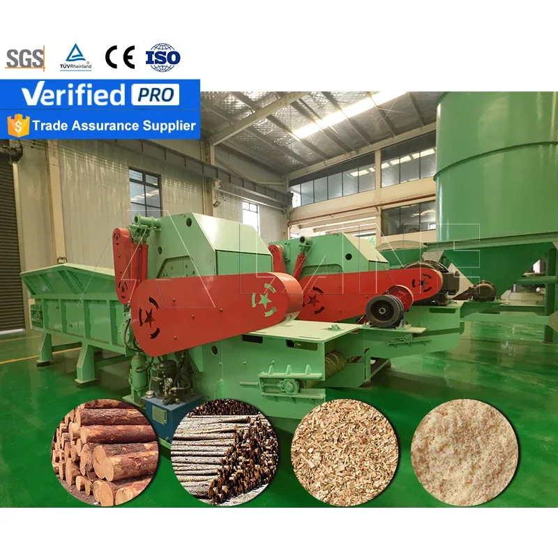 LANE Straw Bales Crusher Chicken Feed Machine Mixer And Crusher Industrial Large Capacity Small Wood Crusher For Sale