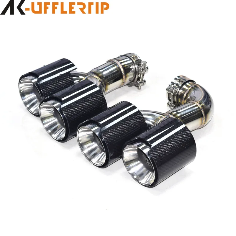 

Suitable for BMW's new X3X4 modified and upgraded Thunder version four-out sports carbon fiber Scorpio tail throat tail nozzle e
