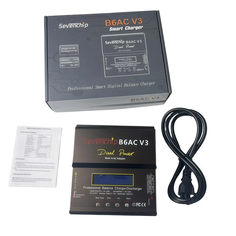 IMAX B6AC 80W B6 batterijbalanslader multifunctionele krachtige lithiumlader - afbeelding 2