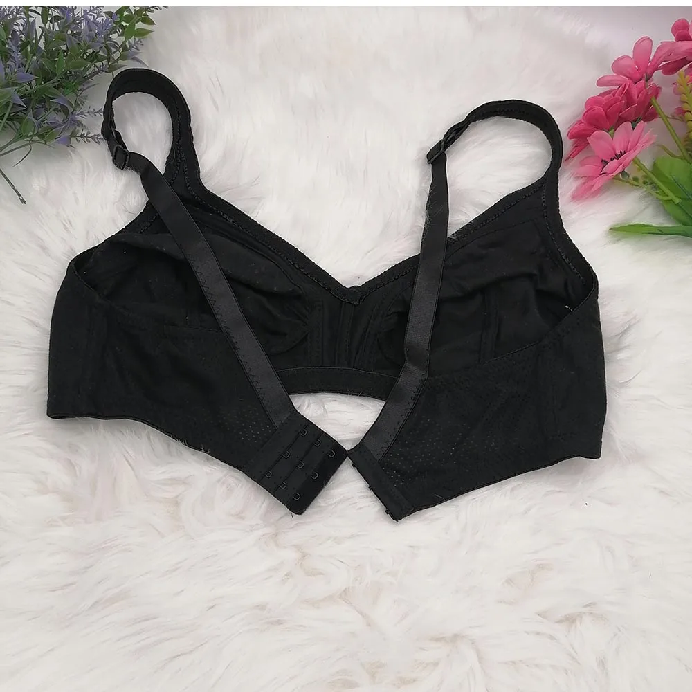 Women's Wireless Bra Cotton Plus Size Bras Comfortable Underwear Thin Breathable Lingerie 50E 48F 46F 44F 42F 40F 40D-50F C29