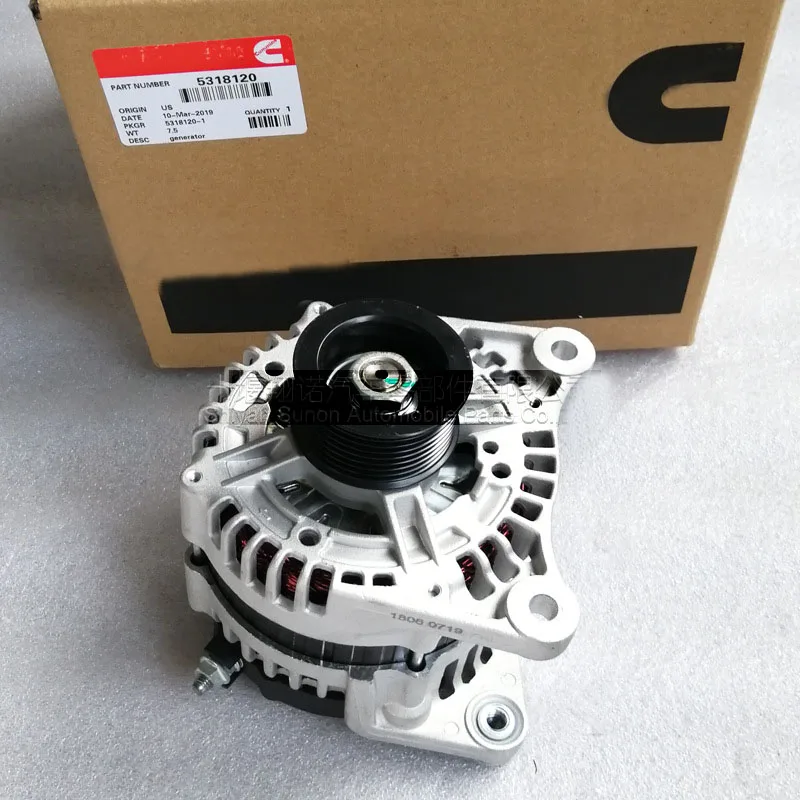 

Генератор переменного тока для Cummins ISF2.8 14 в 120A 5318120 C5318120 5266781 5262499