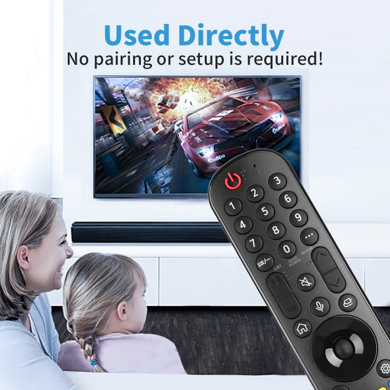 AKB76039905 MR22GA IR Remote Control Compatible With LG TV 2021-2022 Models UQ75 UQ80 UQ90 QNED99 QNED90 Series Replacement