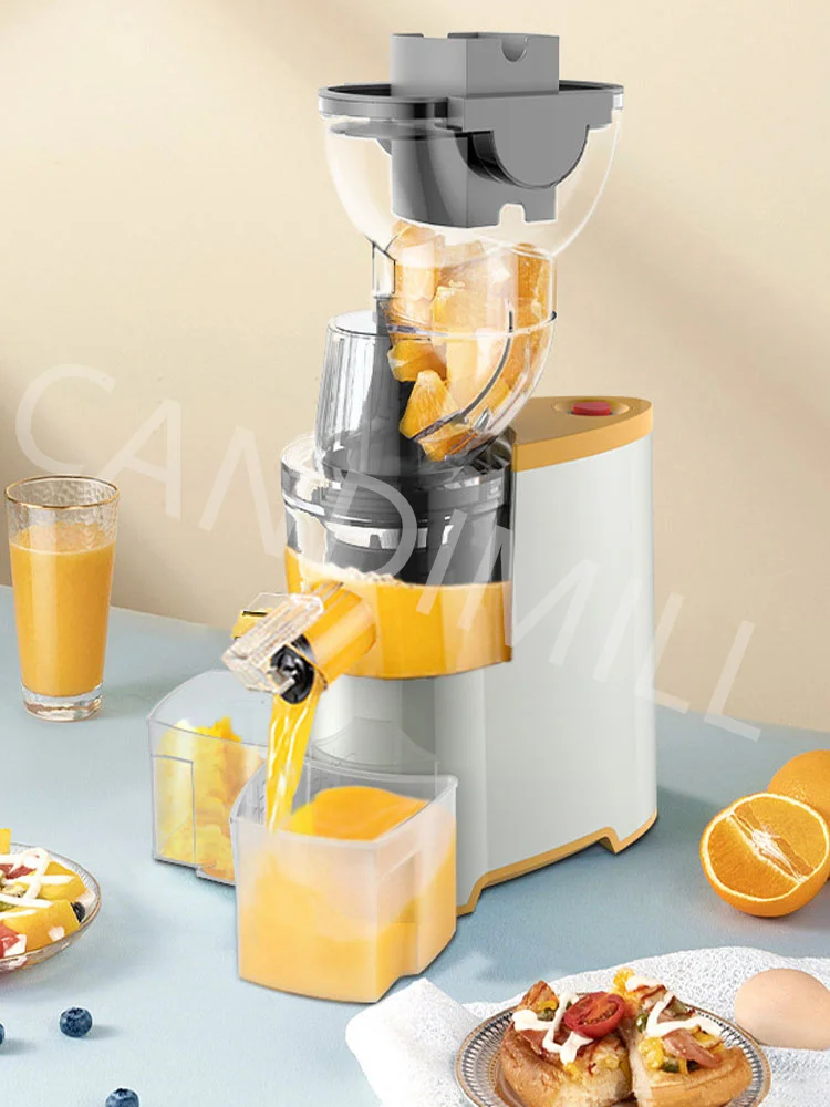 بطيئة Masticating عصارة الصحافة الباردة عصير مستخرج التفاح عصارة الحمضيات البرتقال لتصفية آلة الخضروات الفاكهة الحرة