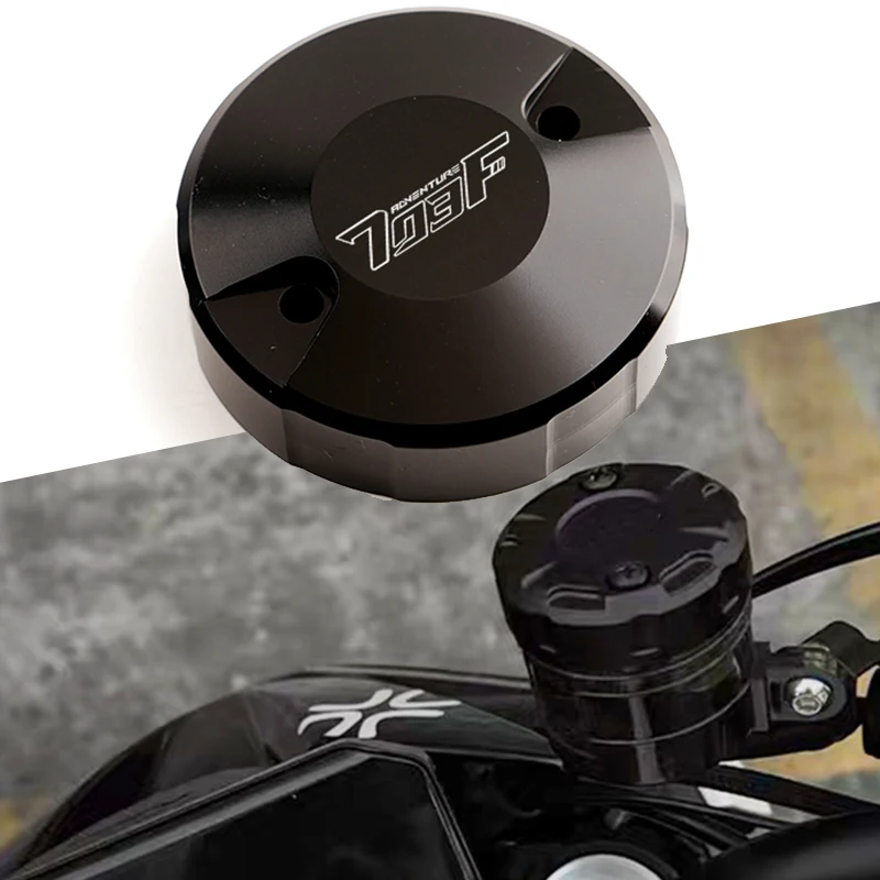 

For Zontes 703F Adventure 703F ADV 703F 703 F 2023-2026+ Accessories Motorcycle Front Brake Clutch Brake Fluid Reservoir Cover