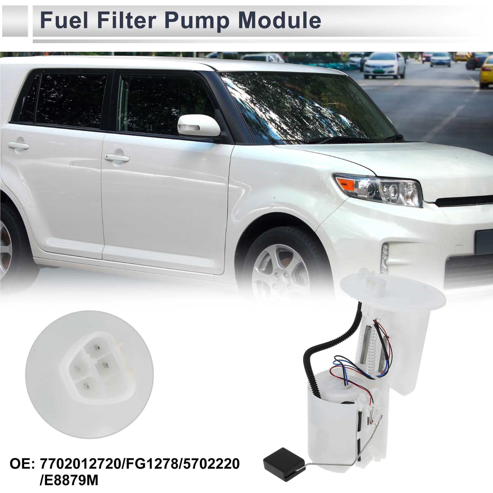 

Электрический топливный насос X Autohaux в сборе для Scion XB 2008-2015 L4 2,4 л, модуль топливного фильтра с блоком отправки No 7702012720