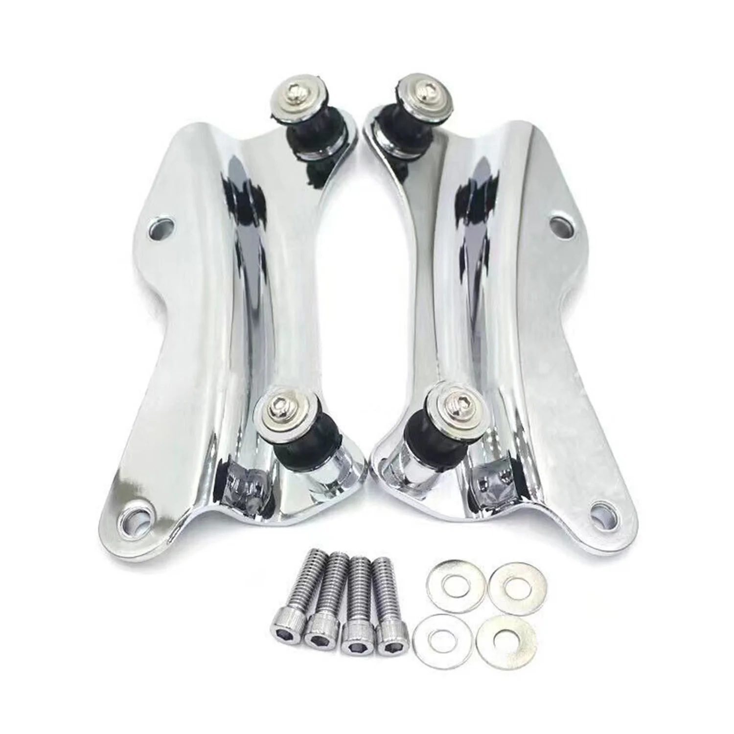 Destacável kit de ferragem de encaixe de 4 pontos para harley touring road king street glide flht 2014-2023