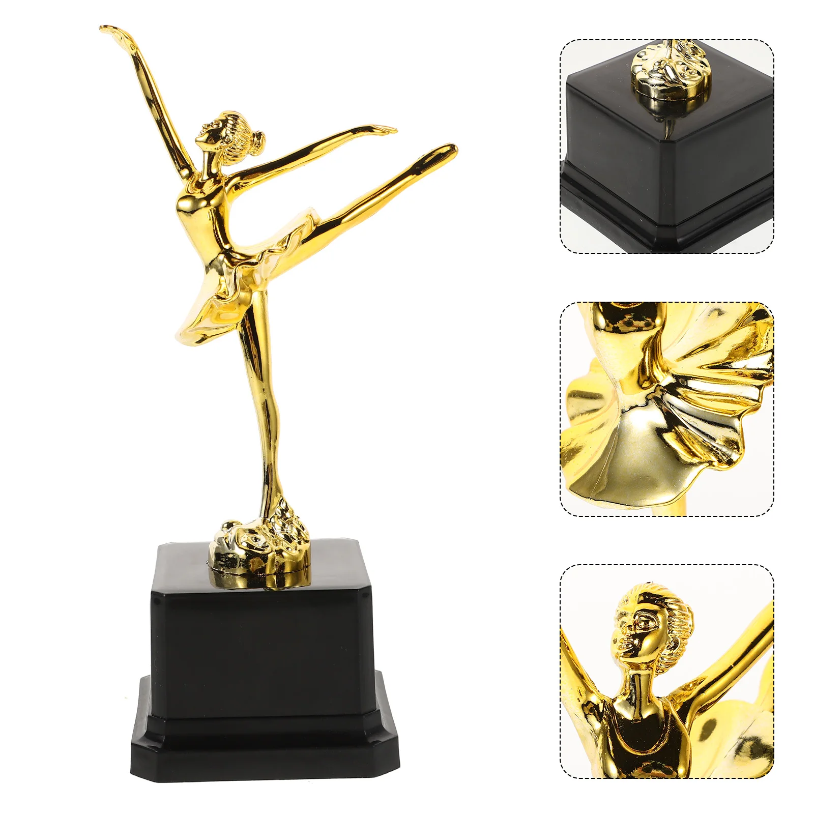 

Dance Trophy Award Trophies Competition Mini Racing Car Small Latin Plastic Miss Winner