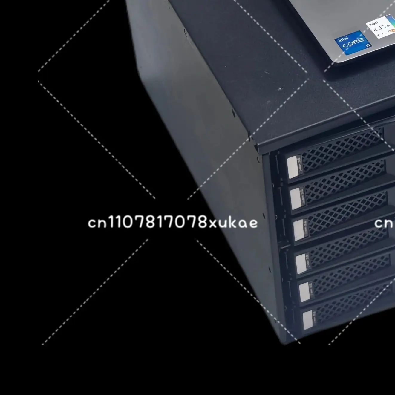 Raiden 3 4 USB4 Interface M424 24 Disk Position 22G High Speed Metal Storage Expansion Cabinet NAS Built-in Power Supply