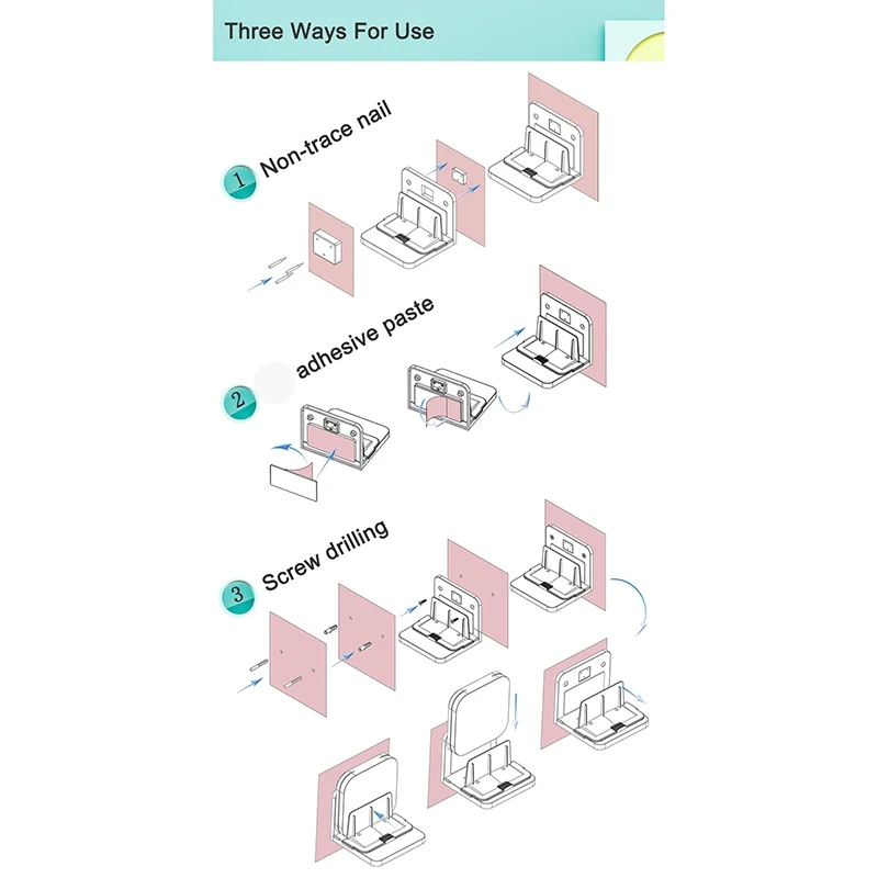 A45U Wall-Mounted Bracket, Set-Top Box Bracket/Router/Optical Modem/Switch/Wireless Screen Device Universal Wall Mount