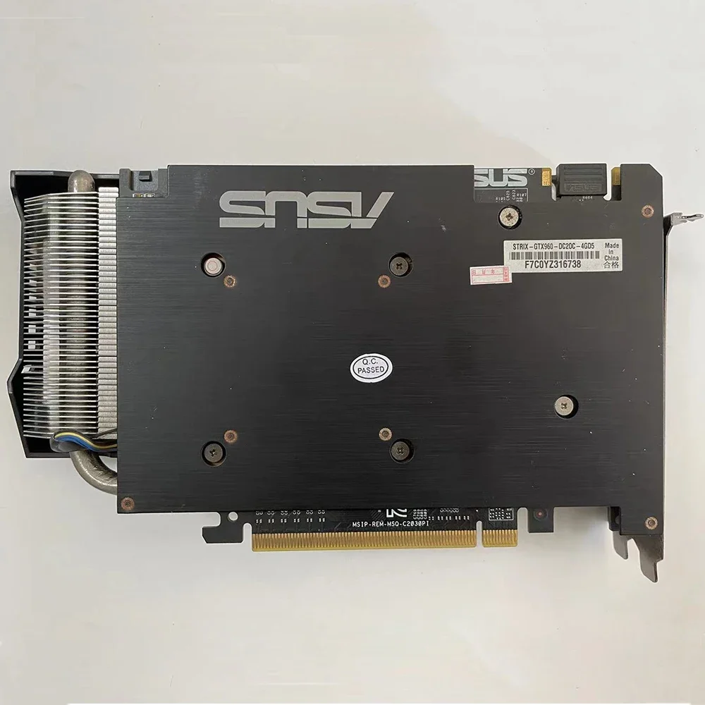 Original Used For Asus STRIX-GTX960-DC2OC-4GD5, GTX960 GDDR5 4G 6PIN Graphics Video Card