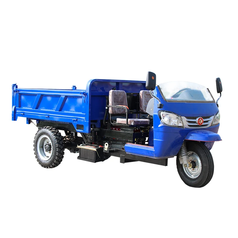 

Factory Wholesale Price Motorized Tricycles 1500Kg 3000Kg Diesel Tricycle Hydraulic System Agricultural Tricycle Cargo Truck