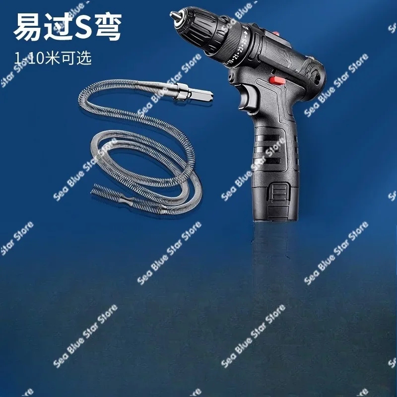 An artifact that opens the sewer, a toilet, a universal special dredger for the toilet, pokes the kitchen pipe and clogs it