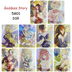 Goddess Story 5M01 Ssr Card Anime Nakano Nino Boa hancock Rare Collectible Game Cards Cartoon Board Game Toys Birthday Gift