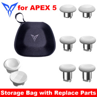Flydigi Storage Bag With Thumbsticks D-PAD Accessory Kits Protective Pouch Carrying Case For Flydigi APEX 5 Elite Controller