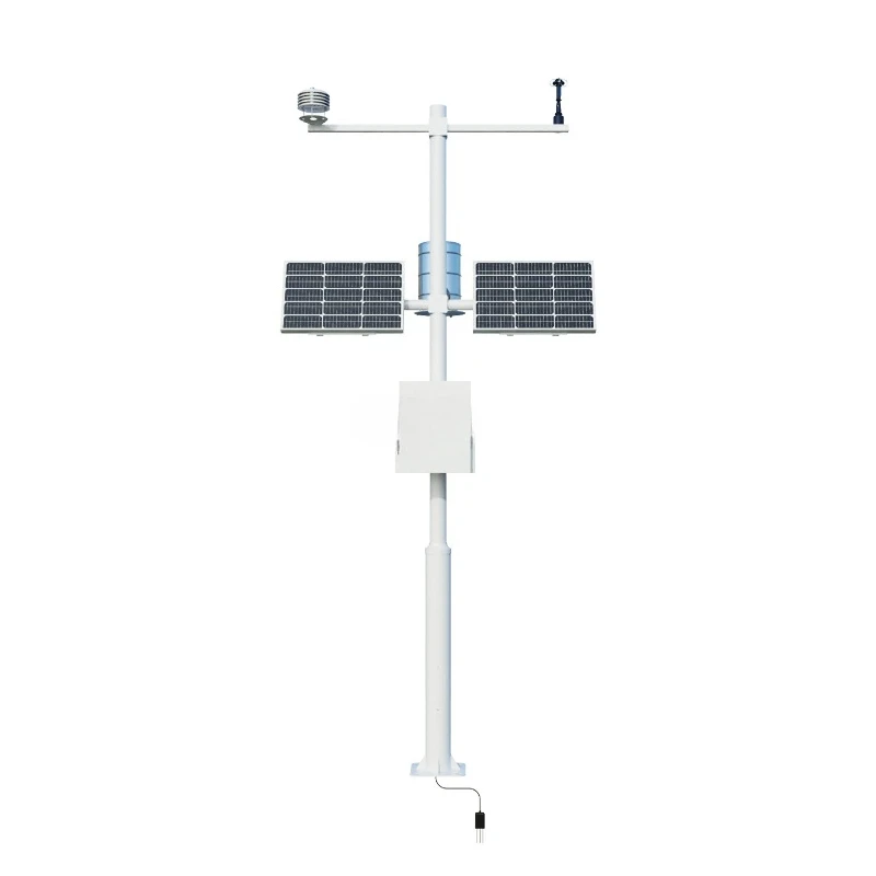 Forest Meteorological Fire Risk Monitoring Station, Light Intensity Temperature and Humidity PM2.5 Rainfall Online Fire Warning