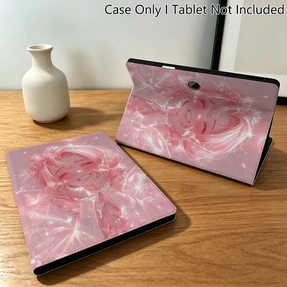 Anime Pink Girl For OPPO VIVO IQOO OnePlus Realme Infinix Pad Pro 13 12.1 11.61 11.4 11 inch Tablet Case Gift