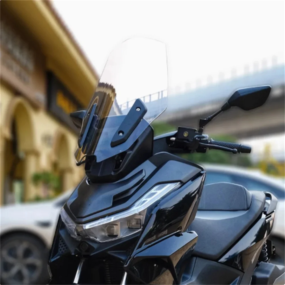 

windshield modification For VOGE SR250GT 2023-2024 with raised front windshield VOGE 250 chest protector and windproof plate