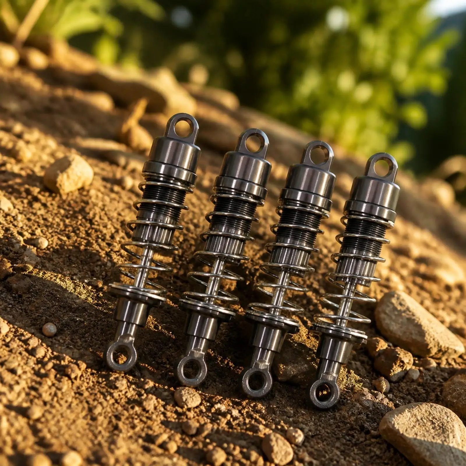 RC Shock Absorber 1 12 Scale Aluminum Alloy Oil Damping Vehicle Part for Ride Control Stability Upgrade Workshop Install