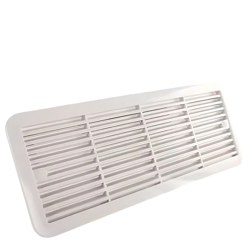 1pc RV Fridge Vent Assembly Grille White Durable For Thetford Motorhome Caravan Camper Van OEM62445480 RV Accessories 483x186mm