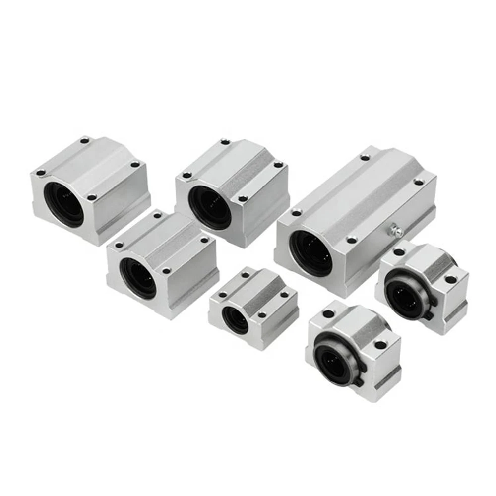 

1-4pcs SC6UU SC8UU SC10UU SC12UU SC16UU SC20UU SC25UU SC30 Linear Motion Slide Block for Linear Shaft CNC Parts 3d Printer Parts