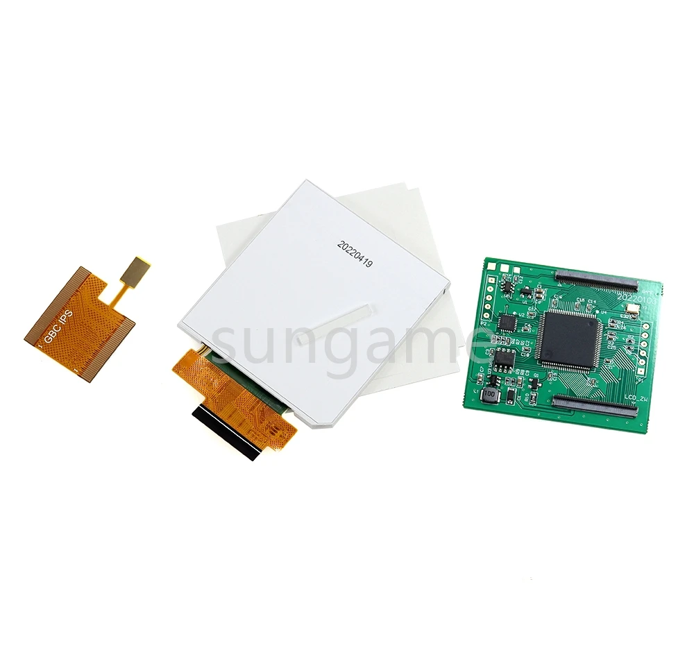 

1set 2.45 Inch IPS LCD Screen Kits For GBC V5.0 High Light Backlight Brightness Adjustment Touch Sensor