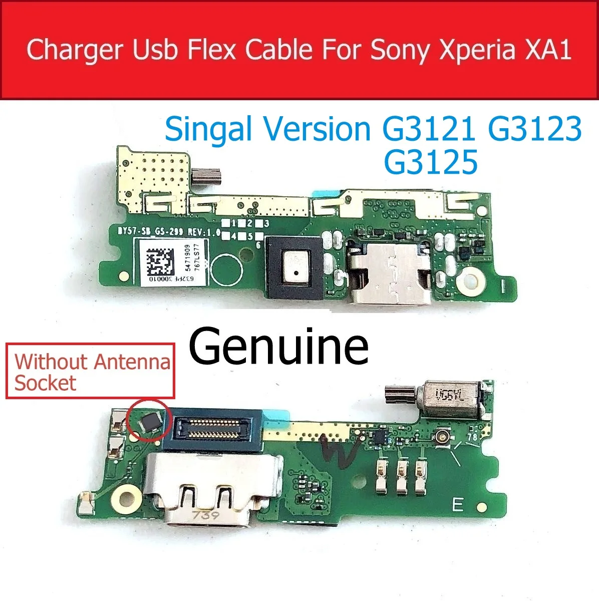 Charger USB Board For Sony Xperia XA/XA1/XA1 Ultra/XA2 Ultra/XA1 Plus G3121/G3112/G3421/G3412/F3111 Charging Port Dock Module