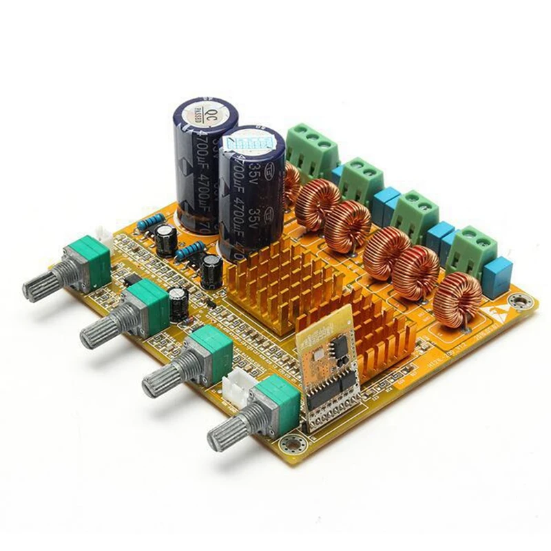 

Bluetooth 2.1 Power Amplifier Board High-Power Digital Class D 3-Channel HIFI Subwoofer Power Amplifier