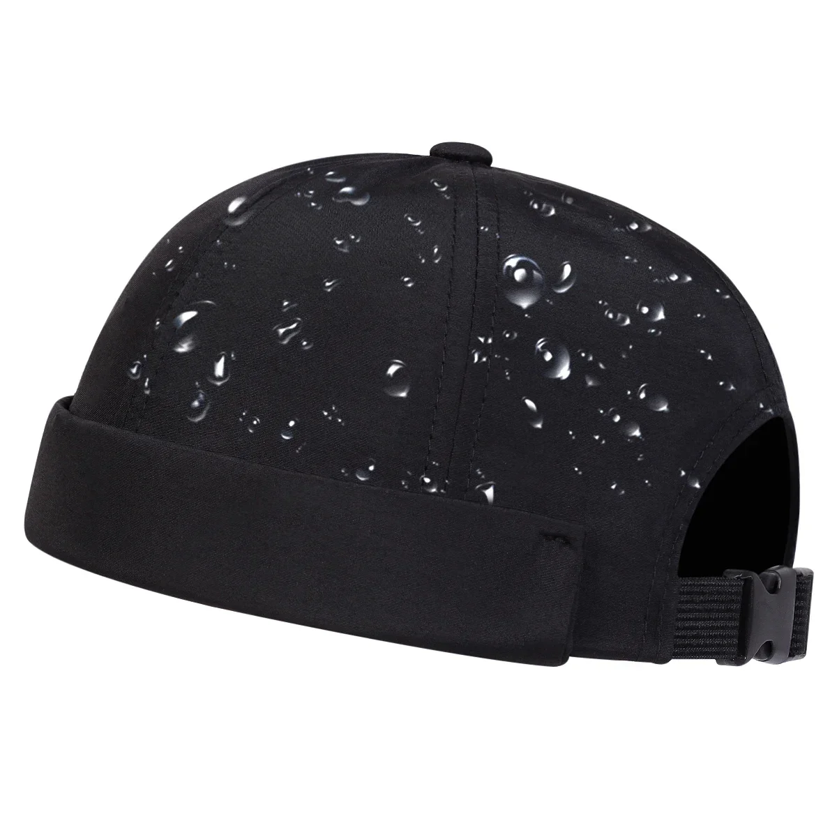 Men Solid Color Quick Drying Waterproof Landlord Caps Painter Cap Painter Cap Spring and Autumn Melon Skin Hats