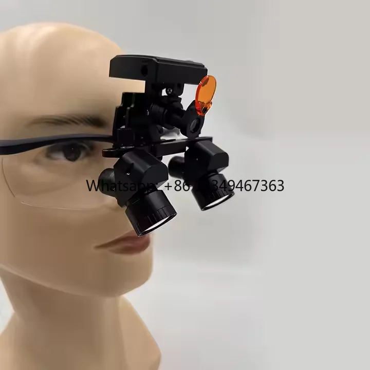 Wireless Dental Headband 2.5X 3.5X Magnifying with LED Light/ Dental Lamp Magnifying Loupe