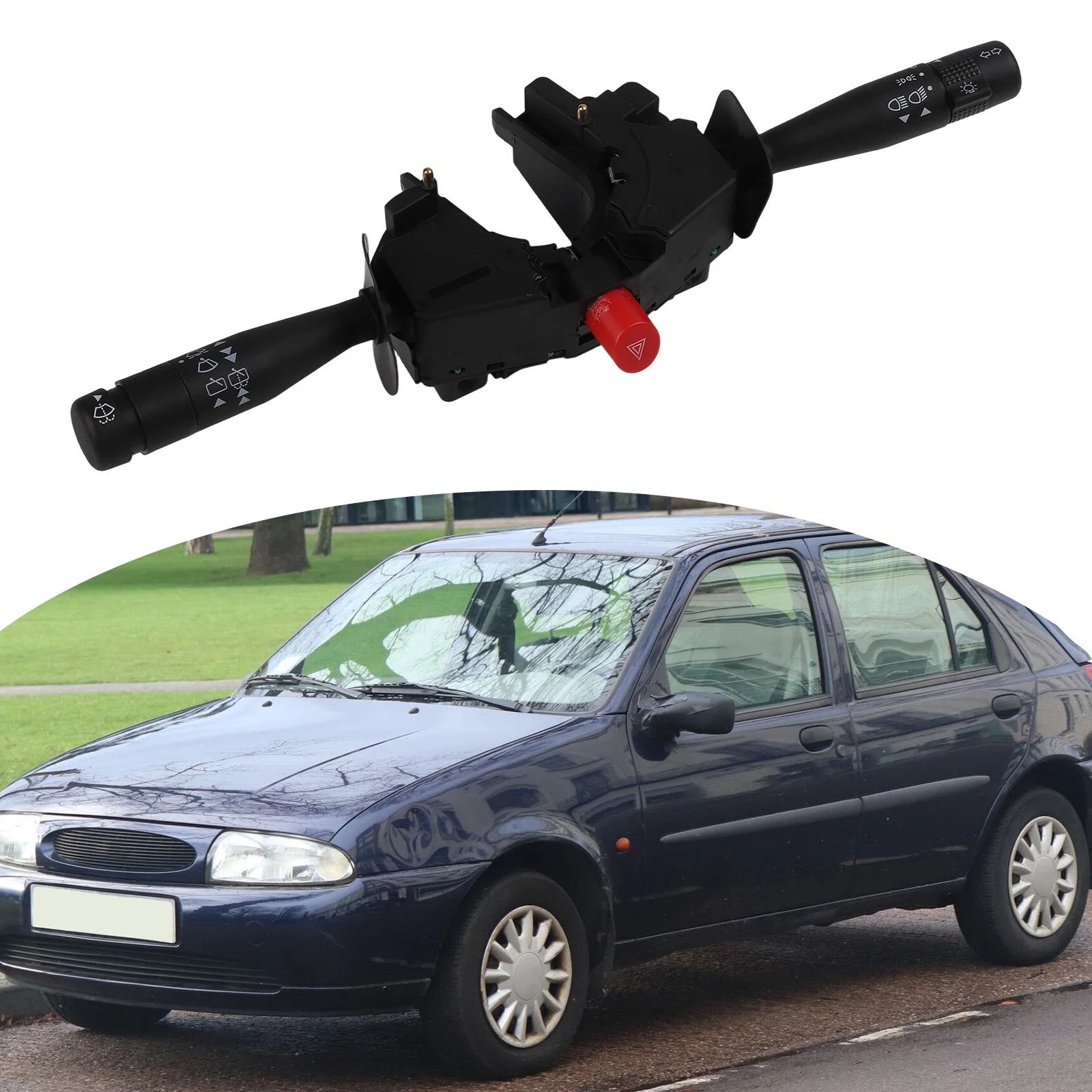 

Для Ford для Fiesta IV 1995 2002, указатель поворота и тумблер стеклоочистителя, прямая замена 96FG13335AA