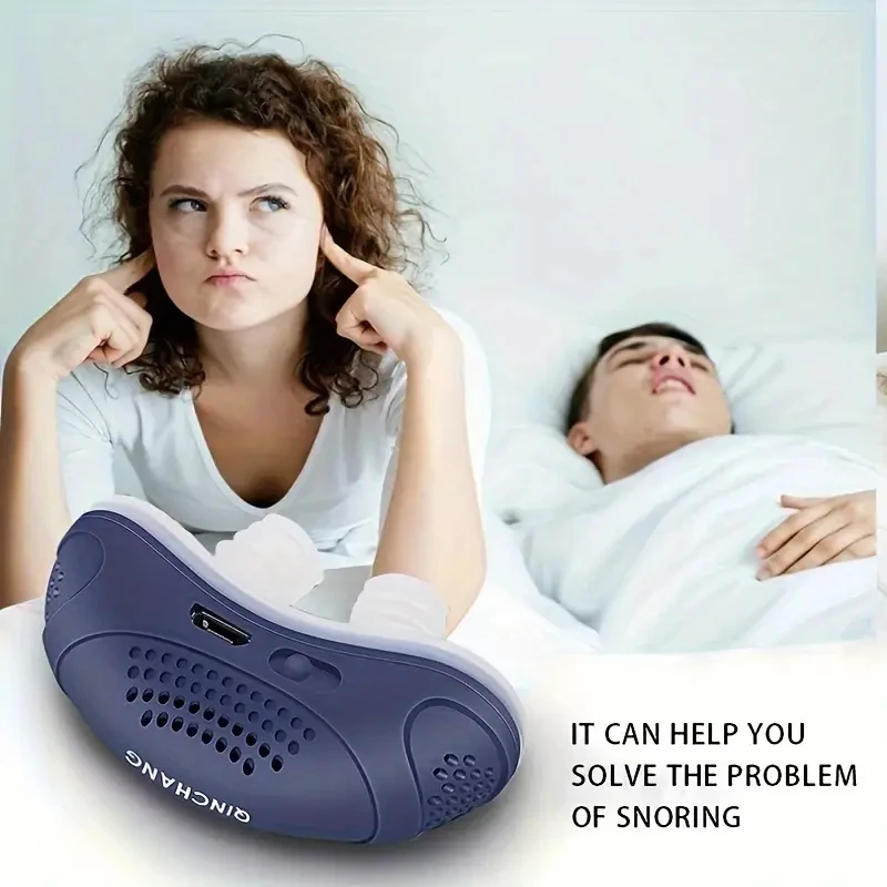 Magic prevent snoring device - ease congestion and senior snoring anti-snore apparatus - uninterrupted sleep