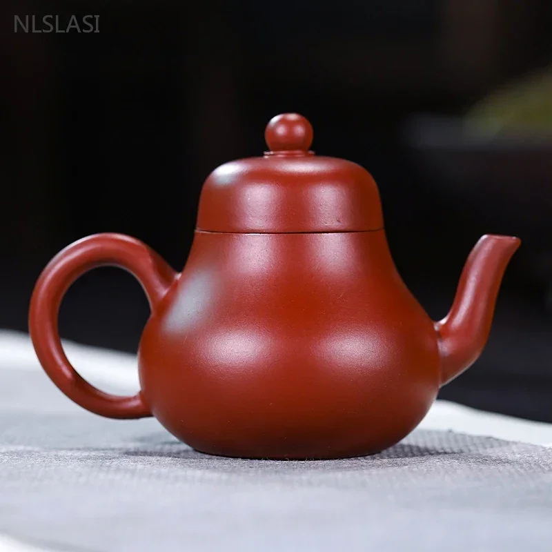 150ml Chinese Yixing Purple Clay Tea Pot Raw Ore Dahongpao Beauty Kettle Handmade Zisha Filter Teapot Tea Ceremony Gifts