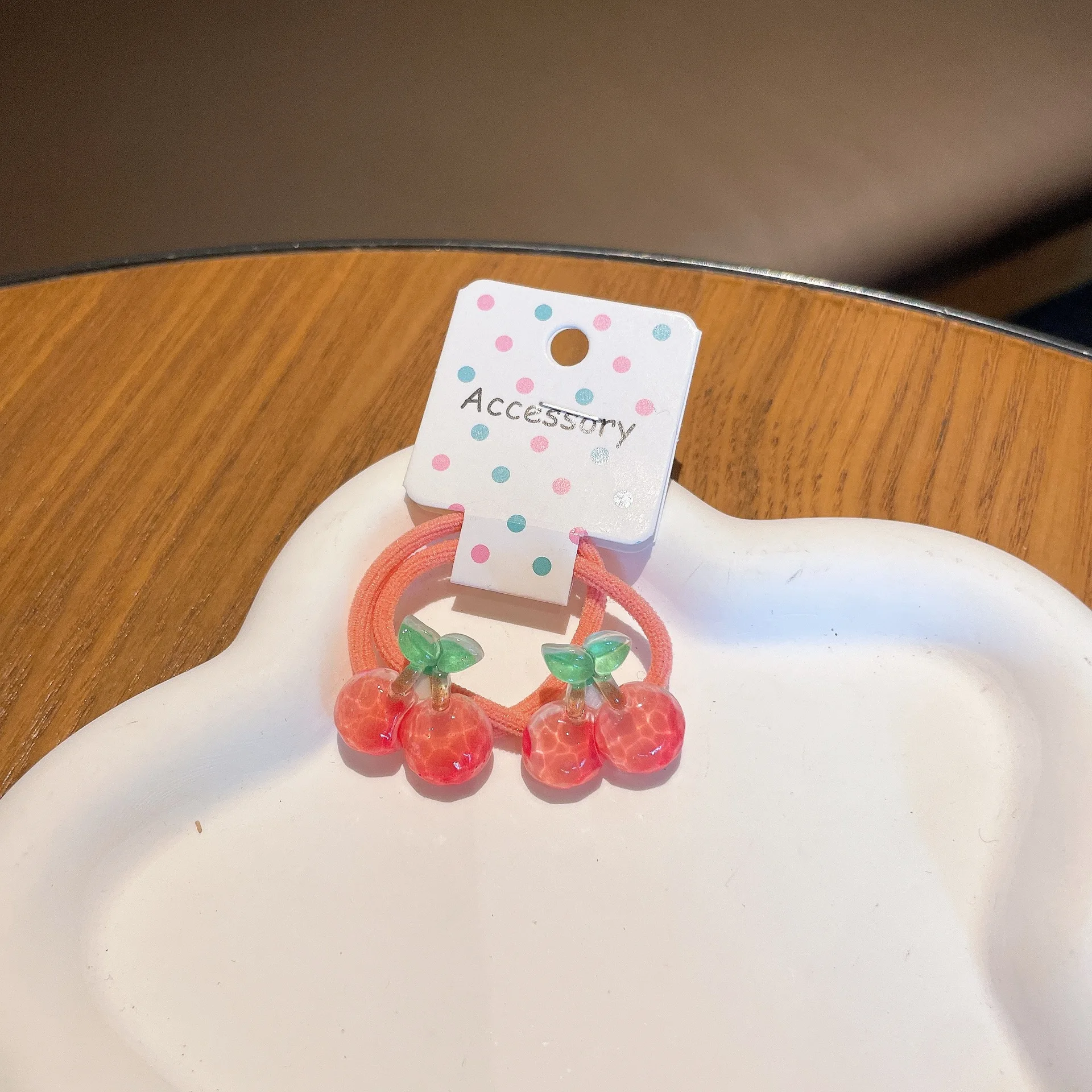 

Желейные ленты для волос для маленьких девочек, 2 шт., милые резинки для волос с фруктами, вечерние украшения для волос без рукавов