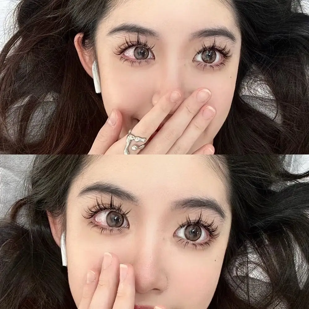 Soft Lower Eyelashes Manga Bottom Natural Under Eye Lashes Clear Band Korean Makeup Manga Bottom Lashes