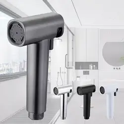 High Pressure Bidet Sprayer portable Handheld Faucet Multi-functional Toilet Sprayer Shattaff Shower