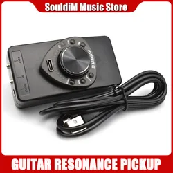 P10 Guitar Resonant Pickup Resonance Sound Pickup with Reverb Chorus Delay Effect for Guitar for Classical & Folk Guitar