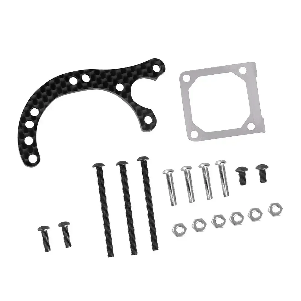 Carbon Fiber Motor Bracket for 1/10 TAMIYA XV01 RC Car Update Partscar kit