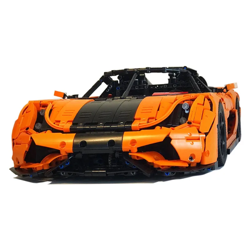 MOC-30506 Supercar Brick With Electric Remote Control 3913PCS Brick Racing Brick Hardy Assembling Adult Game Toy Gifts