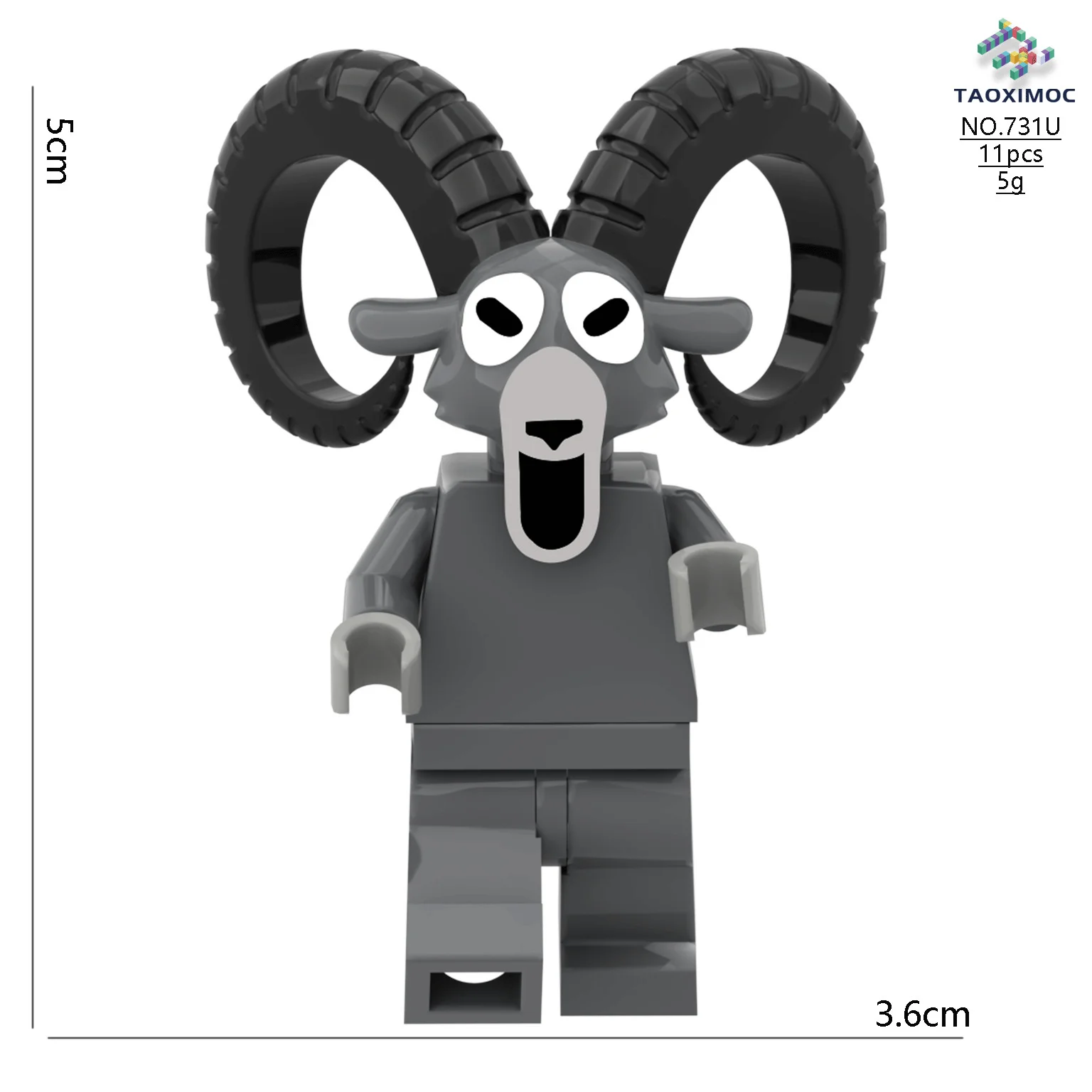 99 ليلة في الغابة الغزلان البومة الماعز الوحش اللبنات مجموعة نموذج تجميعها اللبنات تمثال لعب الأطفال